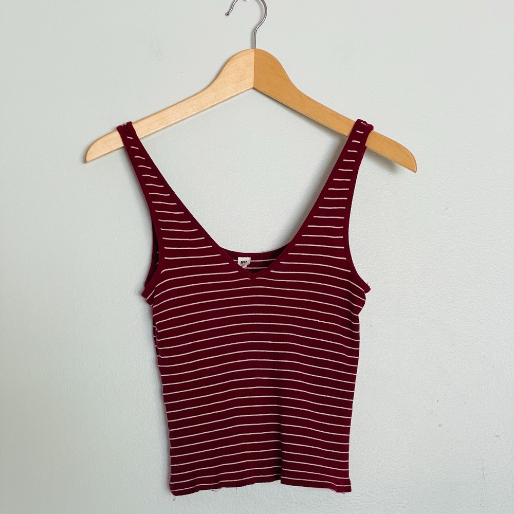 bp V Neck Striped Tank